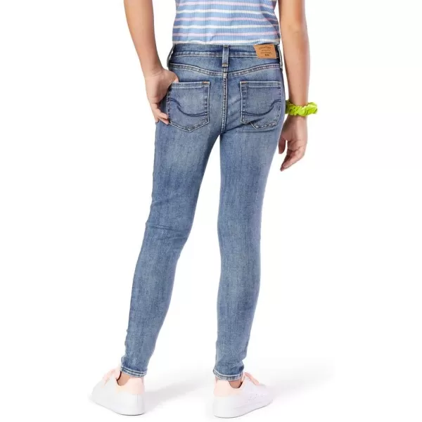 imageSignature by Levi Strauss ampamp Co Gold Girls Super Skinny JeansGlossy Blue