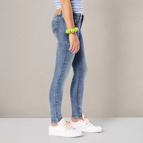 imageSignature by Levi Strauss ampamp Co Gold Girls Super Skinny JeansGlossy Blue
