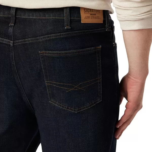 imageSignature by Levi Strauss ampamp Co Gold Mens Athletic Fit JeansDeep River
