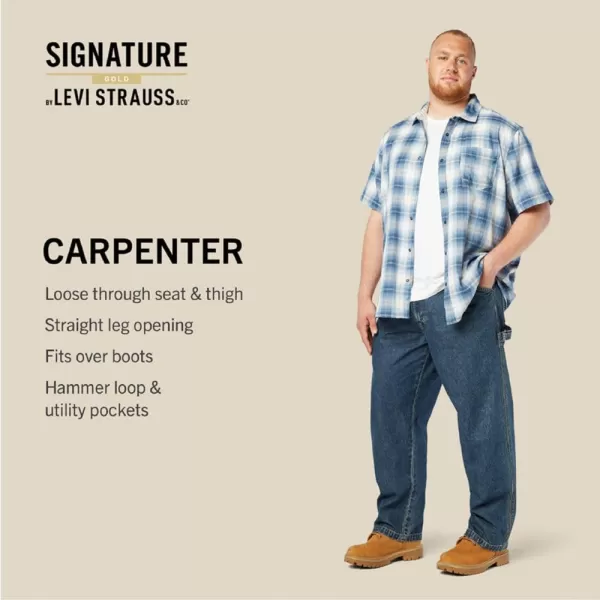 imageSignature by Levi Strauss ampamp Co Gold Mens Carpenter JeansClement