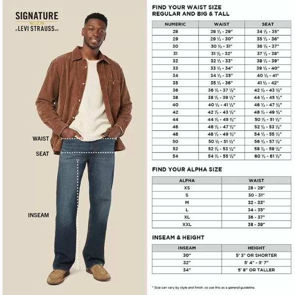 imageSignature by Levi Strauss ampamp Co Gold Mens Carpenter JeansClementwaterless