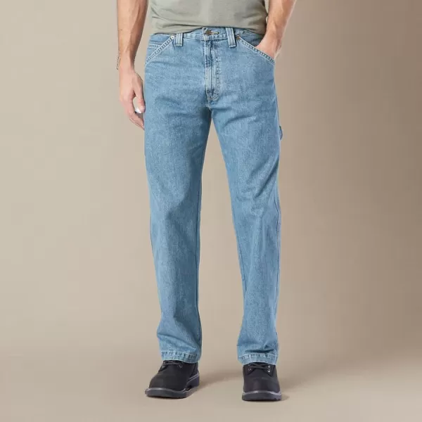 imageSignature by Levi Strauss ampamp Co Gold Mens Carpenter JeansLight