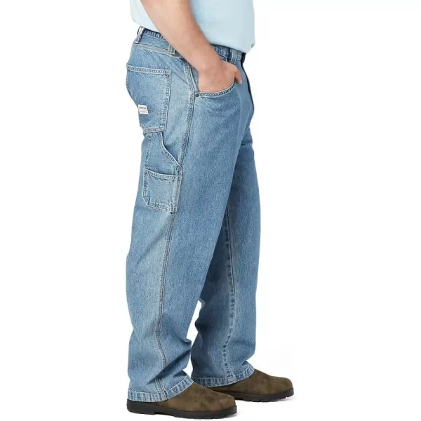 imageSignature by Levi Strauss ampamp Co Gold Mens Carpenter JeansSignature Light Indigowaterless