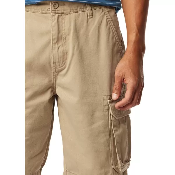 imageSignature by Levi Strauss ampamp Co Gold Mens Classic Cargo ShortBritish Khaki  Exclusive