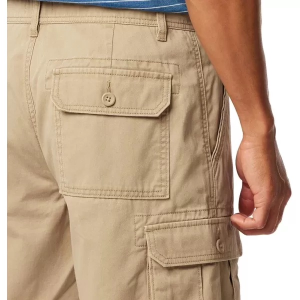 imageSignature by Levi Strauss ampamp Co Gold Mens Classic Cargo ShortBritish Khaki  Exclusive