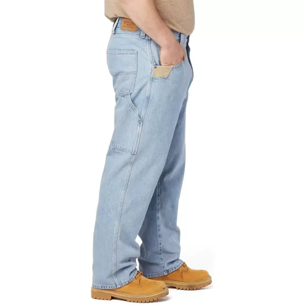 imageSignature by Levi Strauss ampamp Co Gold Mens Contractor Work JeanLight Indigo
