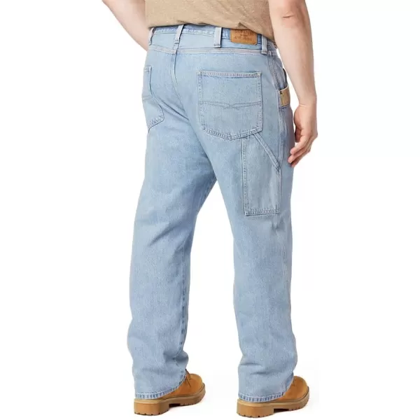 imageSignature by Levi Strauss ampamp Co Gold Mens Contractor Work JeanLight Indigo