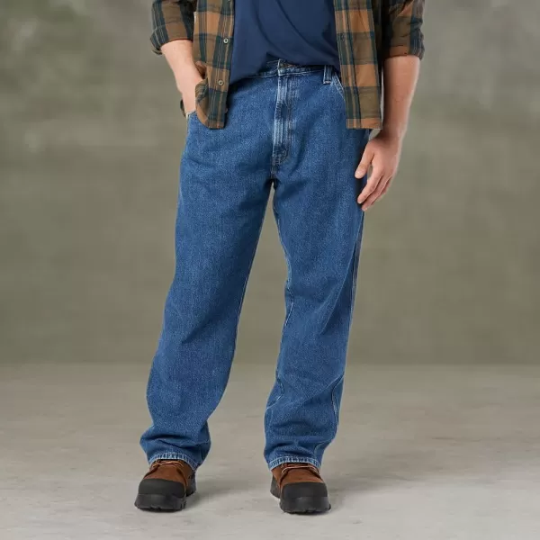 imageSignature by Levi Strauss ampamp Co Gold Mens Contractor Work JeanMedium Indigo