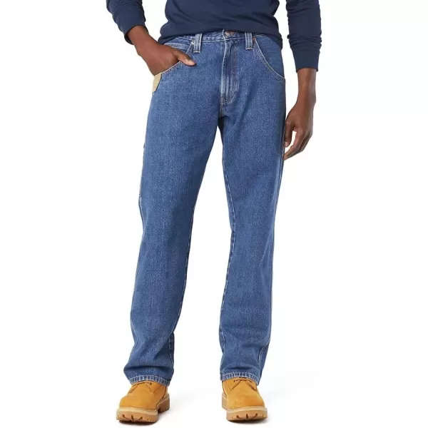 imageSignature by Levi Strauss ampamp Co Gold Mens Contractor Work JeanMedium Indigo