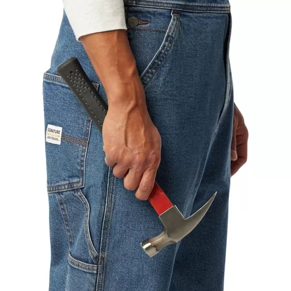 imageSignature by Levi Strauss ampamp Co Gold Mens Overalls Also Available in Big ampamp Tall jeansMedium Indigo