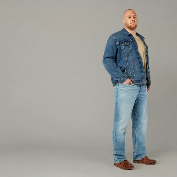 imageSignature by Levi Strauss ampamp Co Gold Mens Relaxed Fit Flex JeansHazy Horizon  Stretch Waistband