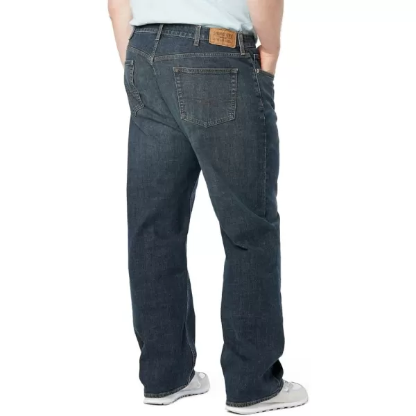imageSignature by Levi Strauss ampamp Co Gold Mens Relaxed Fit Flex JeansMystic Maze  Stretch Waistband