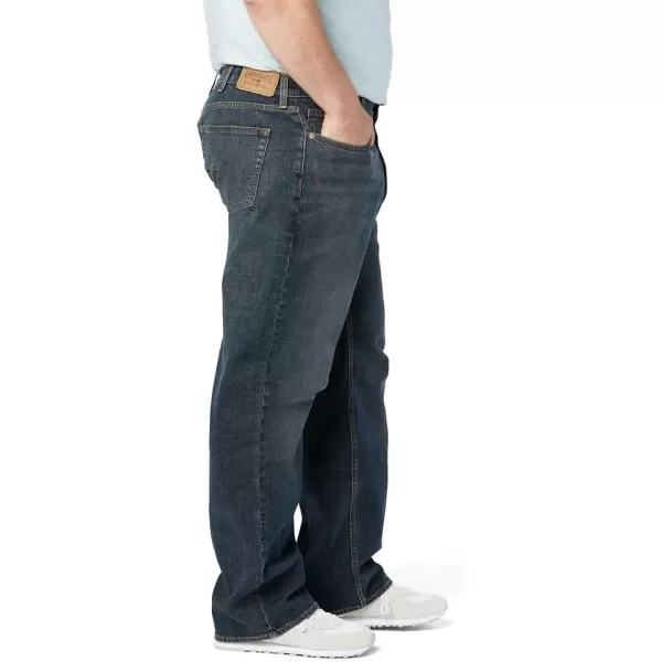 imageSignature by Levi Strauss ampamp Co Gold Mens Relaxed Fit Flex JeansMystic Maze  Stretch Waistband