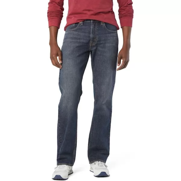 imageSignature by Levi Strauss ampamp Co Gold Mens Relaxed Fit Flex JeansMystic Maze  Stretch Waistband