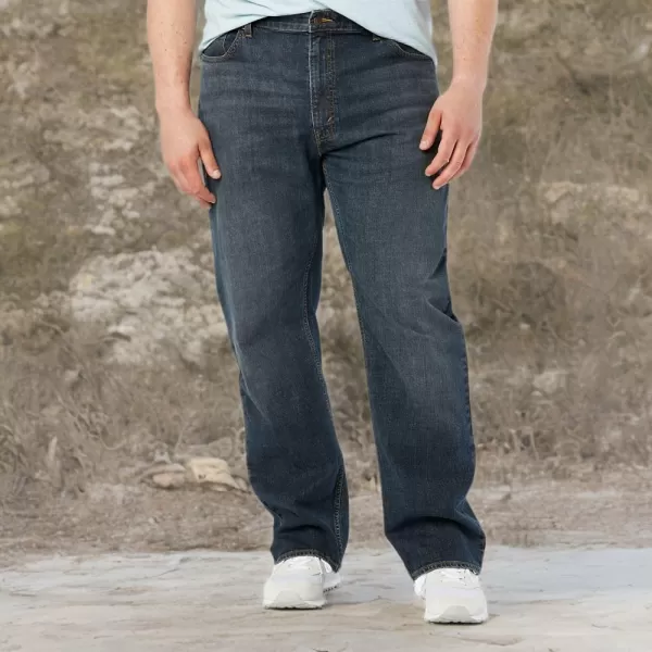 imageSignature by Levi Strauss ampamp Co Gold Mens Relaxed Fit Flex JeansMystic Maze  Stretch Waistband