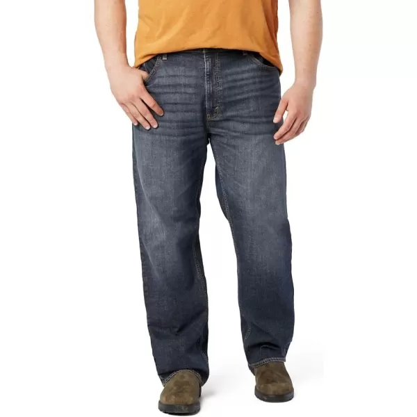 imageSignature by Levi Strauss ampamp Co Gold Mens Relaxed Fit Flex JeansStream Flx