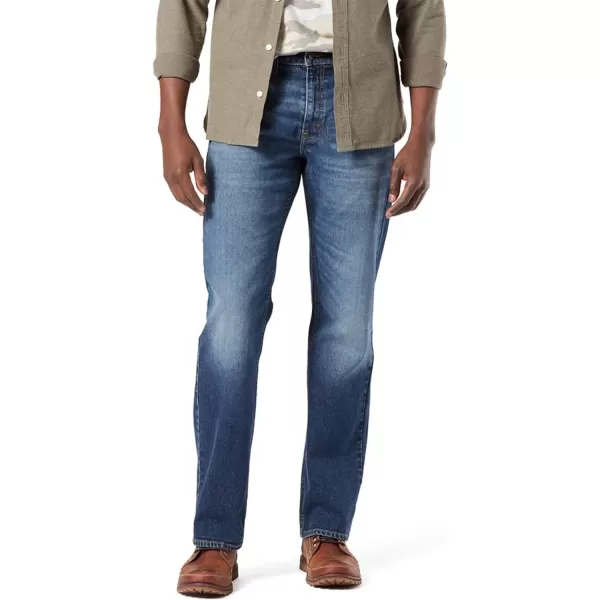 imageSignature by Levi Strauss ampamp Co Gold Mens Relaxed Fit Flex JeansStream Flx