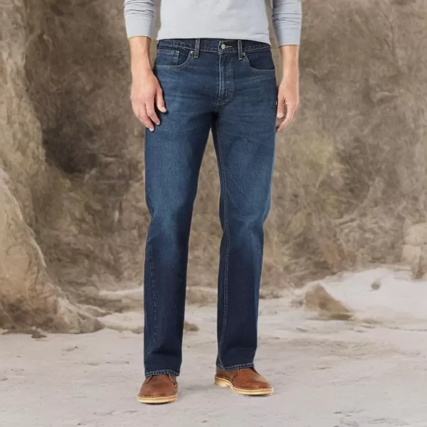 imageSignature by Levi Strauss ampamp Co Gold Mens Relaxed Fit Flex JeansVortex Flx