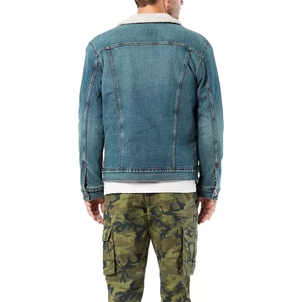 imageSignature by Levi Strauss ampamp Co Gold Mens Signature Sherpa Lined Trucker JacketJohnny