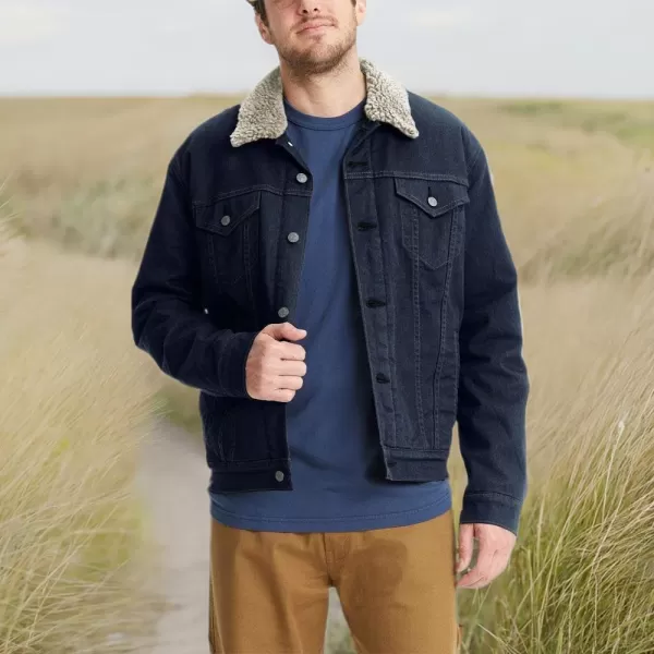 imageSignature by Levi Strauss ampamp Co Gold Mens Signature Sherpa Lined Trucker JacketWere Not Going to Take It  Waterless