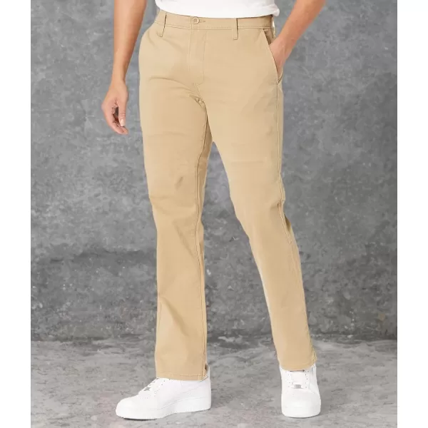 imageSignature by Levi Strauss ampamp Co Gold Mens Straight Stretch Chino PantsBritish Khaki