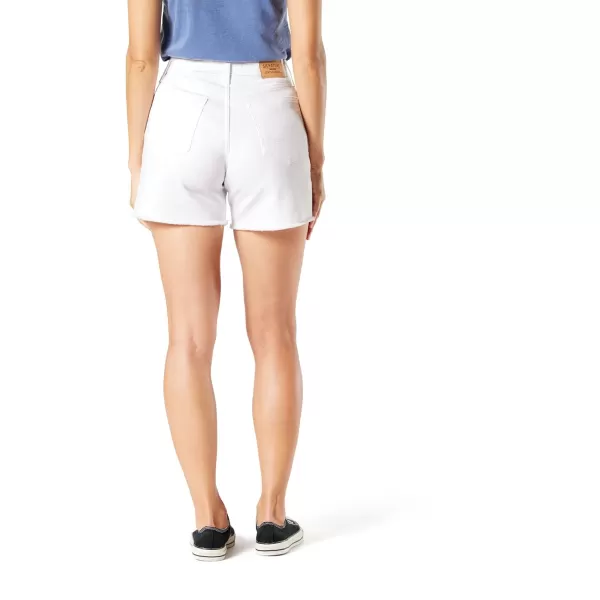 imageSignature by Levi Strauss ampamp Co Gold Womens Heritage High Rise 5quot Short Available in Plus SizeNew Bright White