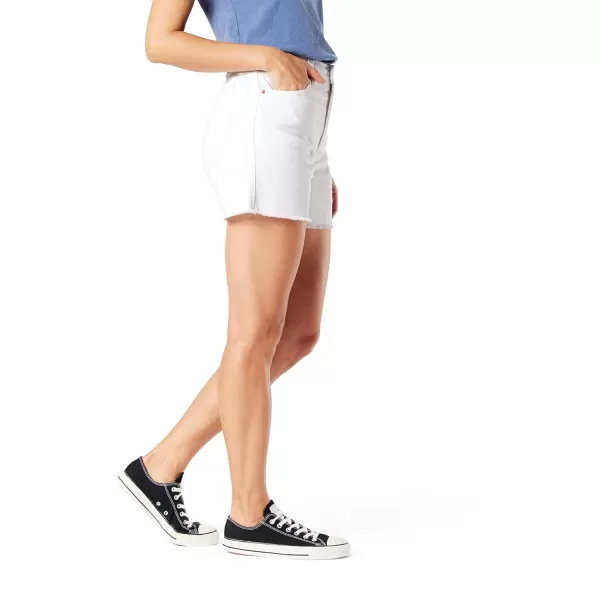 imageSignature by Levi Strauss ampamp Co Gold Womens Heritage High Rise 5quot Short Available in Plus SizeNew Bright White