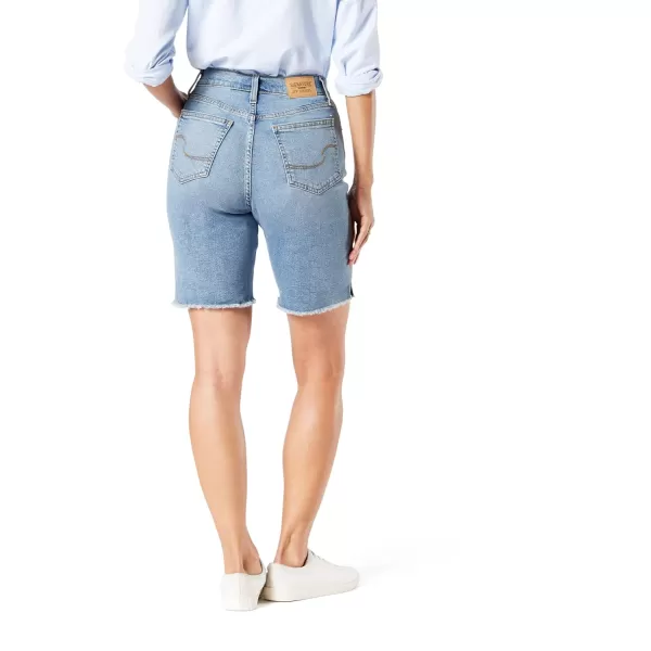 imageSignature by Levi Strauss ampamp Co Gold Womens Heritage High Rise 9quot Bermuda Short Available in Plus SizeNew Indio Palms