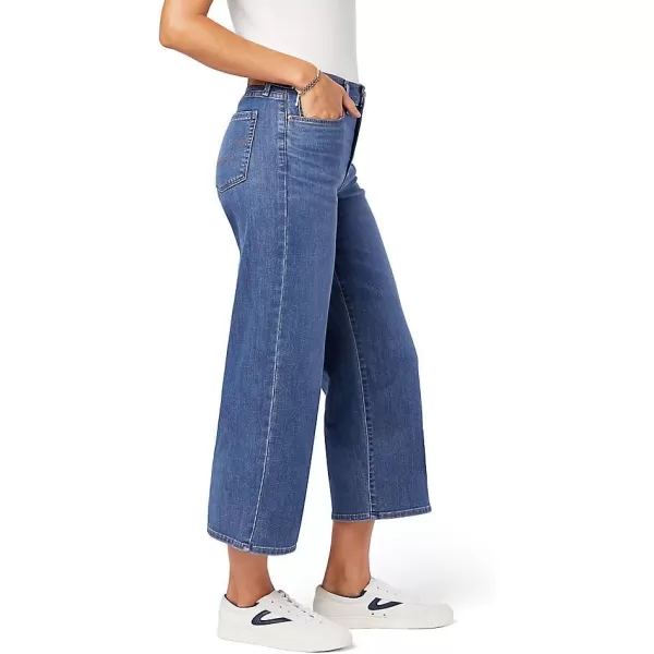 imageSignature by Levi Strauss ampamp Co Gold Womens Mid Rise Wide Leg Capri Also Available in Plus SizeNew Over the Moon