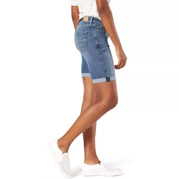 imageSignature by Levi Strauss ampamp Co Gold Womens MidRise Bermuda Shorts Also Available in PlusCape Townwaterless