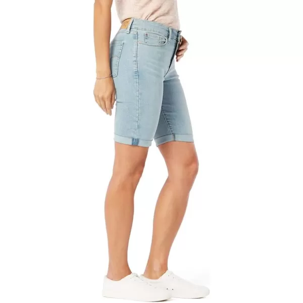 imageSignature by Levi Strauss ampamp Co Gold Womens MidRise Bermuda Shorts Also Available in PlusCrystal Star