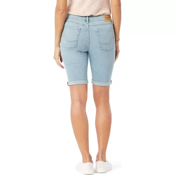 imageSignature by Levi Strauss ampamp Co Gold Womens MidRise Bermuda Shorts Also Available in PlusCrystal Star