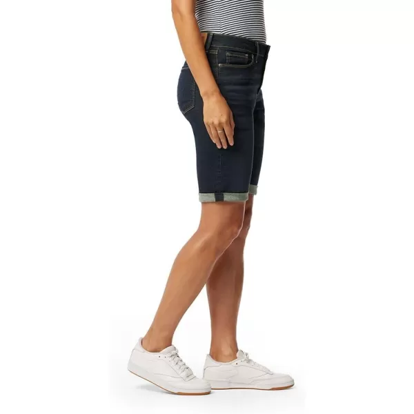 imageSignature by Levi Strauss ampamp Co Gold Womens MidRise Bermuda Shorts Also Available in PlusStormy Skywaterless