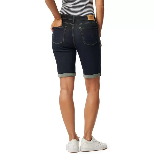 imageSignature by Levi Strauss ampamp Co Gold Womens MidRise Bermuda Shorts Also Available in PlusStormy Skywaterless