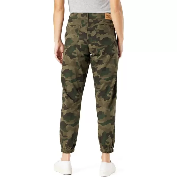 imageSignature by Levi Strauss ampamp Co Gold Womens MidRise Jogger Available in Plus SizeKabekona Army Green