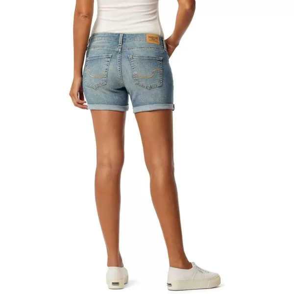 imageSignature by Levi Strauss ampamp Co Gold Womens MidRise Shorts Available in Plus SizeBlue Ice