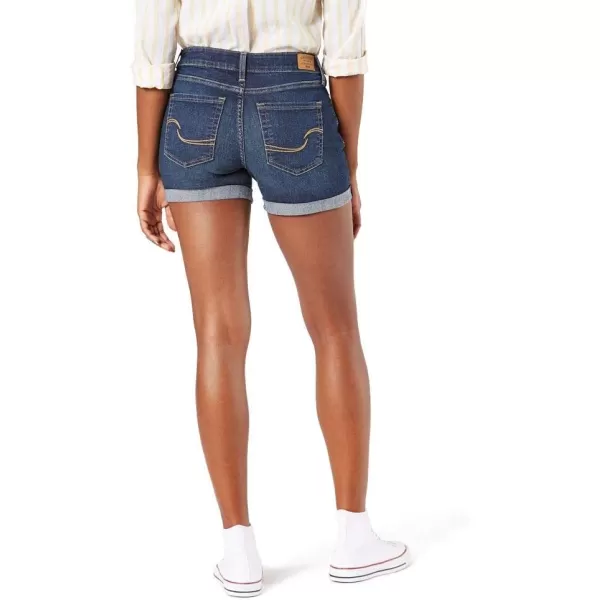 imageSignature by Levi Strauss ampamp Co Gold Womens MidRise Shorts Available in Plus SizeBlue Laguna
