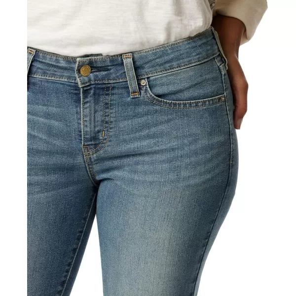 imageSignature by Levi Strauss ampamp Co Gold Womens MidRise Slim Fit Capris Available in Plus SizeBlue Ice