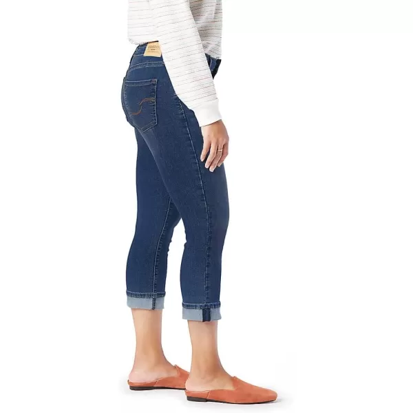 imageSignature by Levi Strauss ampamp Co Gold Womens MidRise Slim Fit Capris Available in Plus SizeOver the Moon