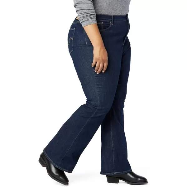 imageSignature by Levi Strauss ampamp Co Gold Womens Totally Shaping Flare Jean Standard and PlusRomero Creek 5d