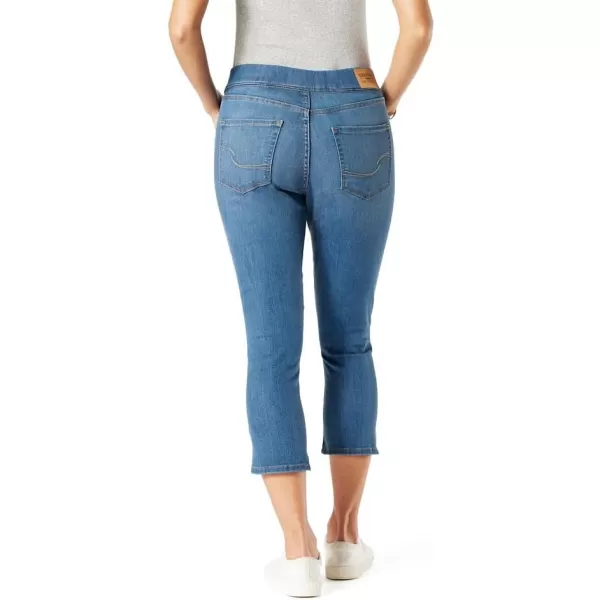 imageSignature by Levi Strauss ampamp Co Gold Womens Totally Shaping Pull On Capri Also Available in Plus SizeGold Point