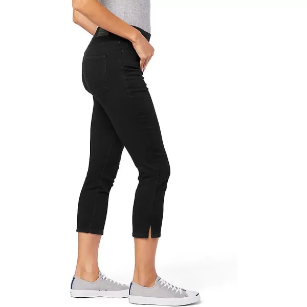 imageSignature by Levi Strauss ampamp Co Gold Womens Totally Shaping Pull On Capri Also Available in Plus SizeNoir