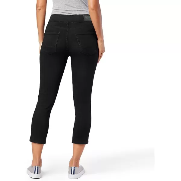 imageSignature by Levi Strauss ampamp Co Gold Womens Totally Shaping Pull On Capri Also Available in Plus SizeNoir