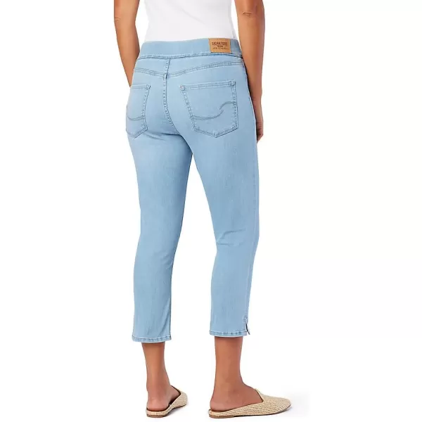imageSignature by Levi Strauss ampamp Co Gold Womens Totally Shaping Pull On Capri Also Available in Plus SizeWaves for Days