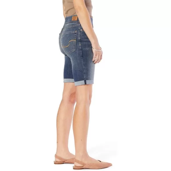 imageSignature by Levi Strauss ampamp Co Gold Womens Totally Shaping Pull on Bermuda Shorts Available in Plus SizeBae