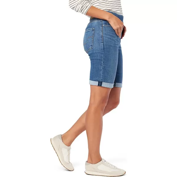 imageSignature by Levi Strauss ampamp Co Gold Womens Totally Shaping Pull on Bermuda Shorts Available in Plus SizeNew Out of Town