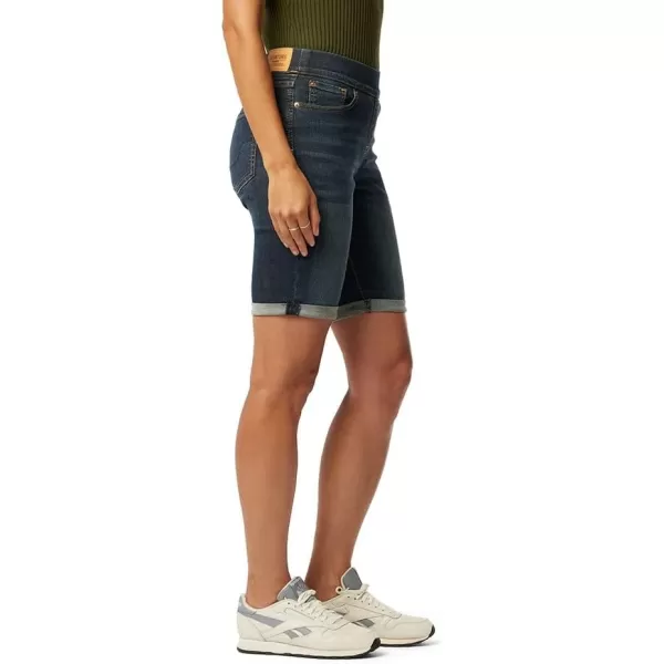 imageSignature by Levi Strauss ampamp Co Gold Womens Totally Shaping Pull on Bermuda Shorts Available in Plus SizeSea and Sky