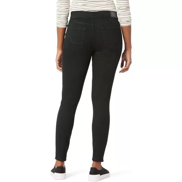 imageSignature by Levi Strauss ampamp Co Gold Womens Totally Shaping Pullon Skinny Jeans Available in Plus SizeBlack Opal