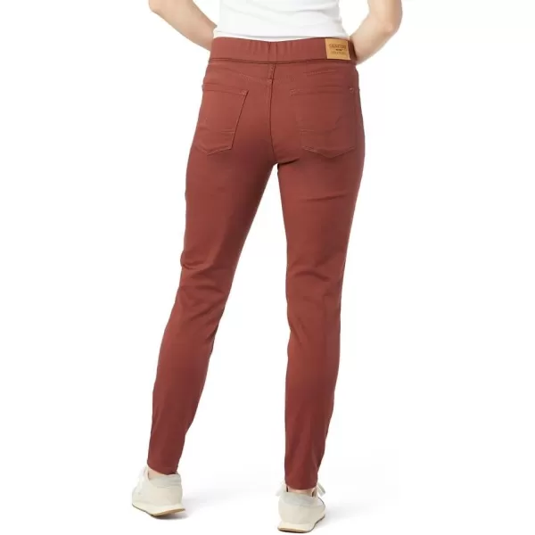 imageSignature by Levi Strauss ampamp Co Gold Womens Totally Shaping Pullon Skinny Jeans Available in Plus SizeCherry Mahogany