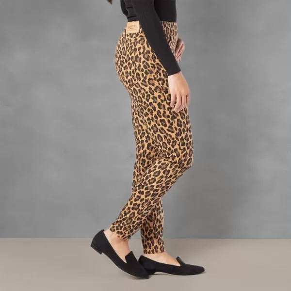 imageSignature by Levi Strauss ampamp Co Gold Womens Totally Shaping Pullon Skinny Jeans Available in Plus SizeKalahari Cheetah Brown